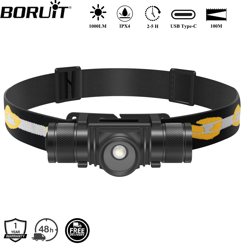 Lolin D32 - Boruit d20 zoom led farol 1000lm