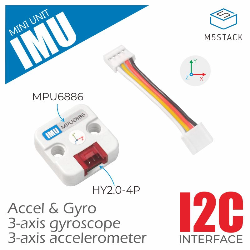 M5Stack Core2 - Unidade IMU oficial de 6 eixos