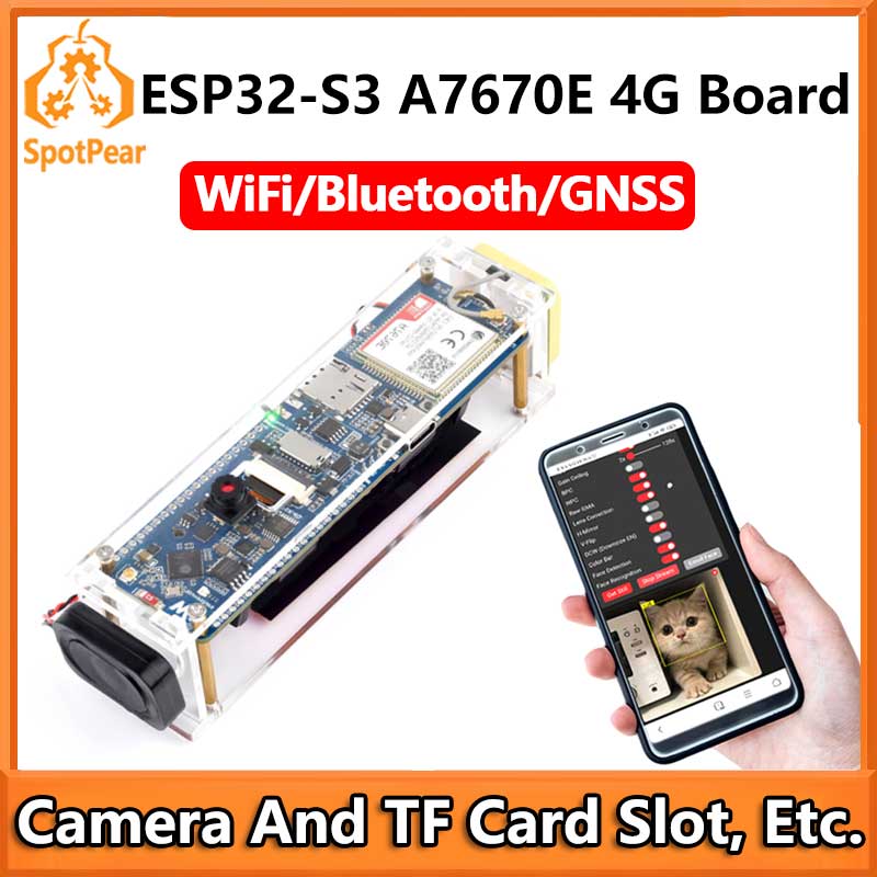 Lolin S3 - Placa de Desenvolvimento Waveshare ESP32-S3 A7670E