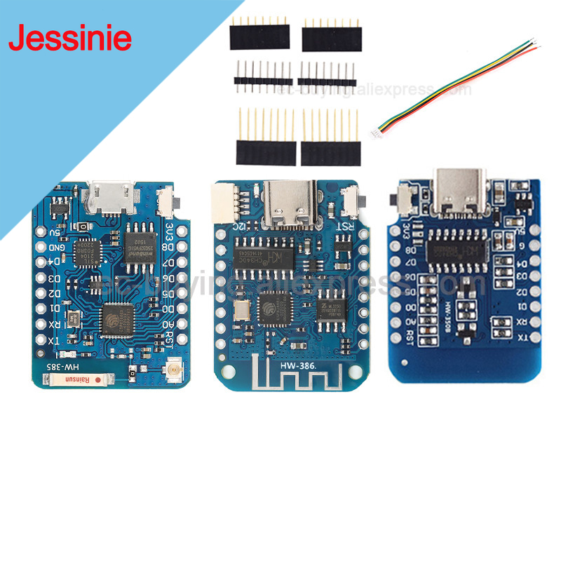 D1 Mini Pro - WeMos LOLIN D1 Mini Pro Development