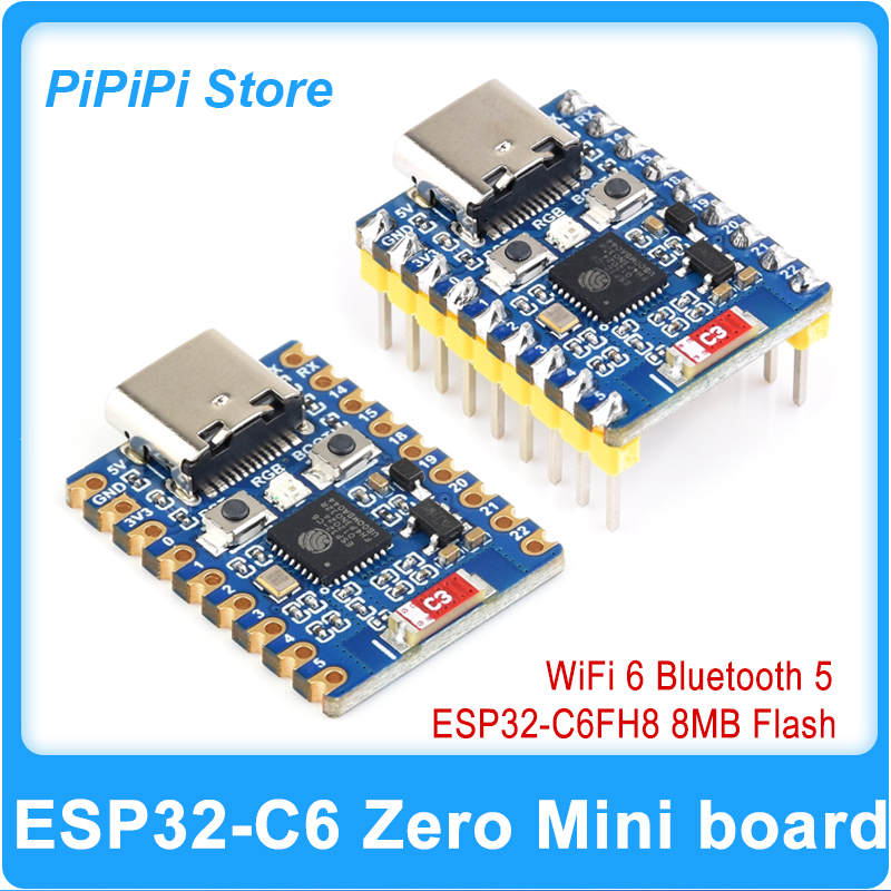 Doit Esp32 - Placa de Desenvolvimento Super Mini ESP32-C6