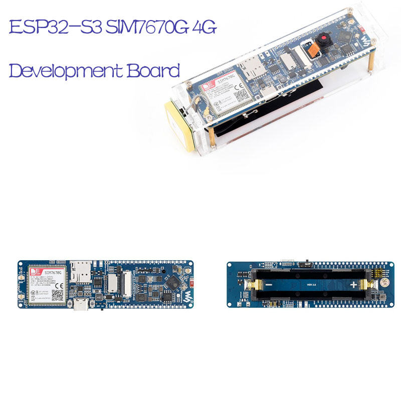 Waveshare Esp32 - Placa de Desenvolvimento ESP32-S3 SIM7670G 4G