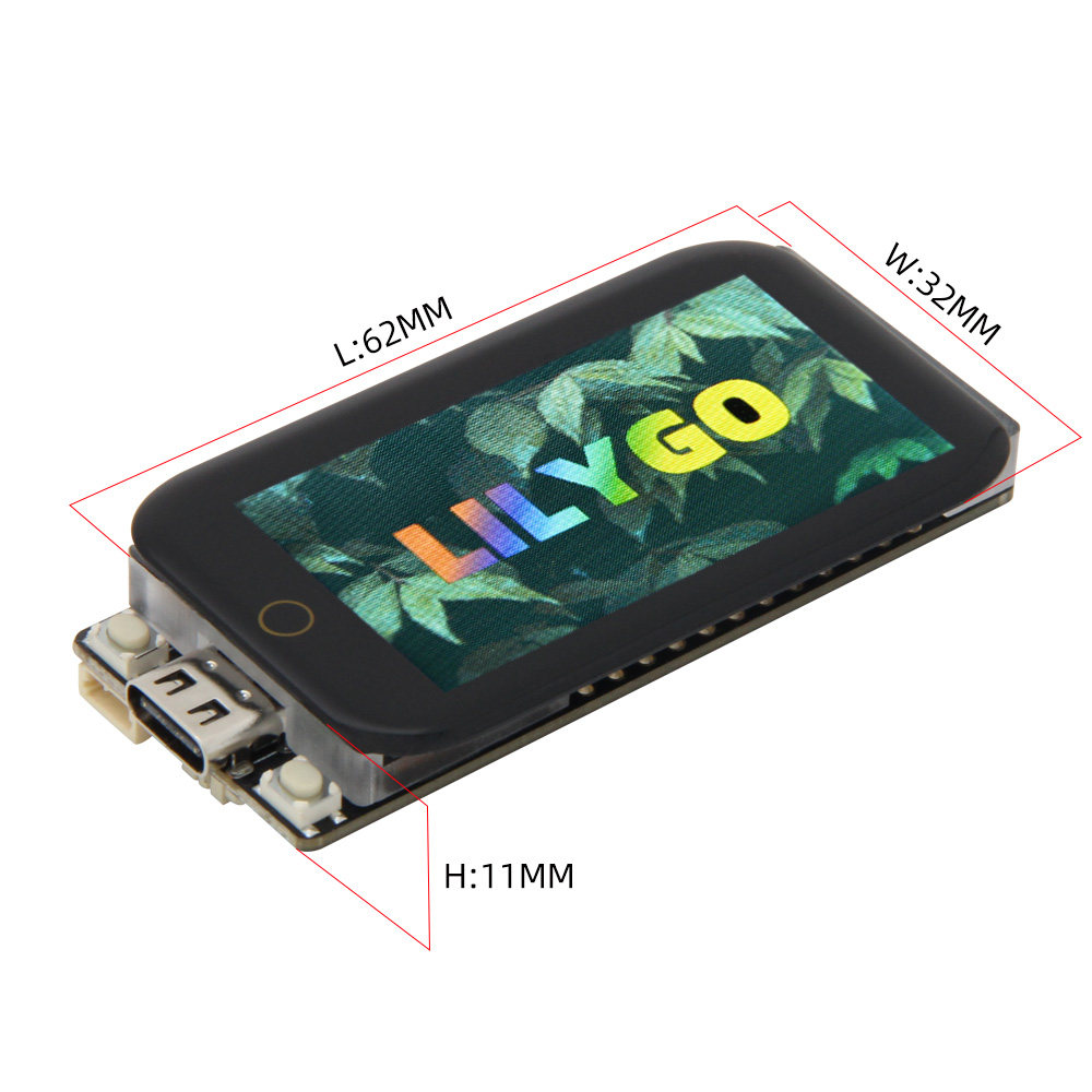 Ttgo T Watch - Placa de Desenvolvimento LILYGO T-Display-S3 Touch