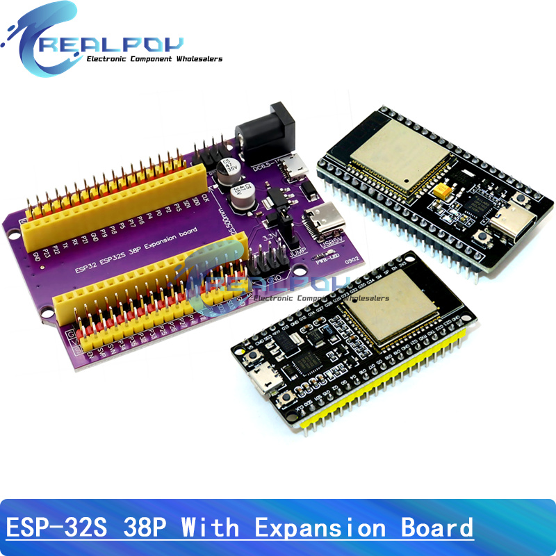 Olimex Esp32 - Placa de desenvolvimento espwroom32 TYPE-C/micro usb