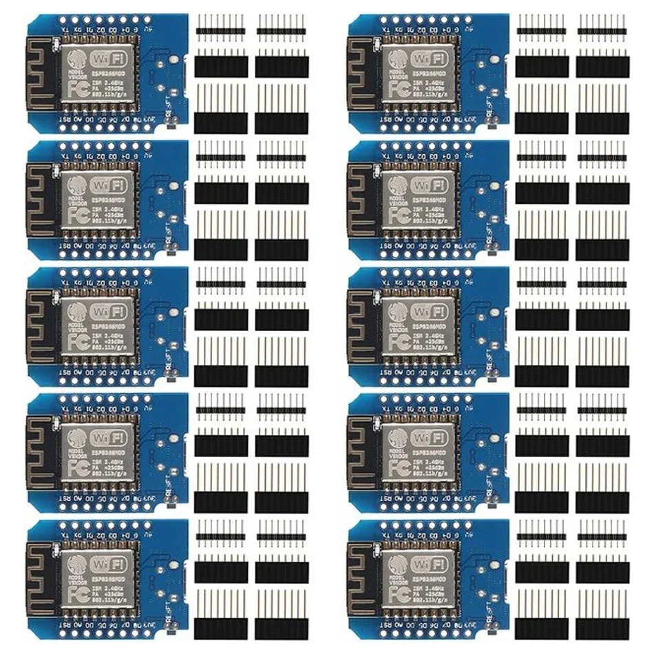 D1 Mini Pro - 10 unidades WeMos D1 Mini Pro