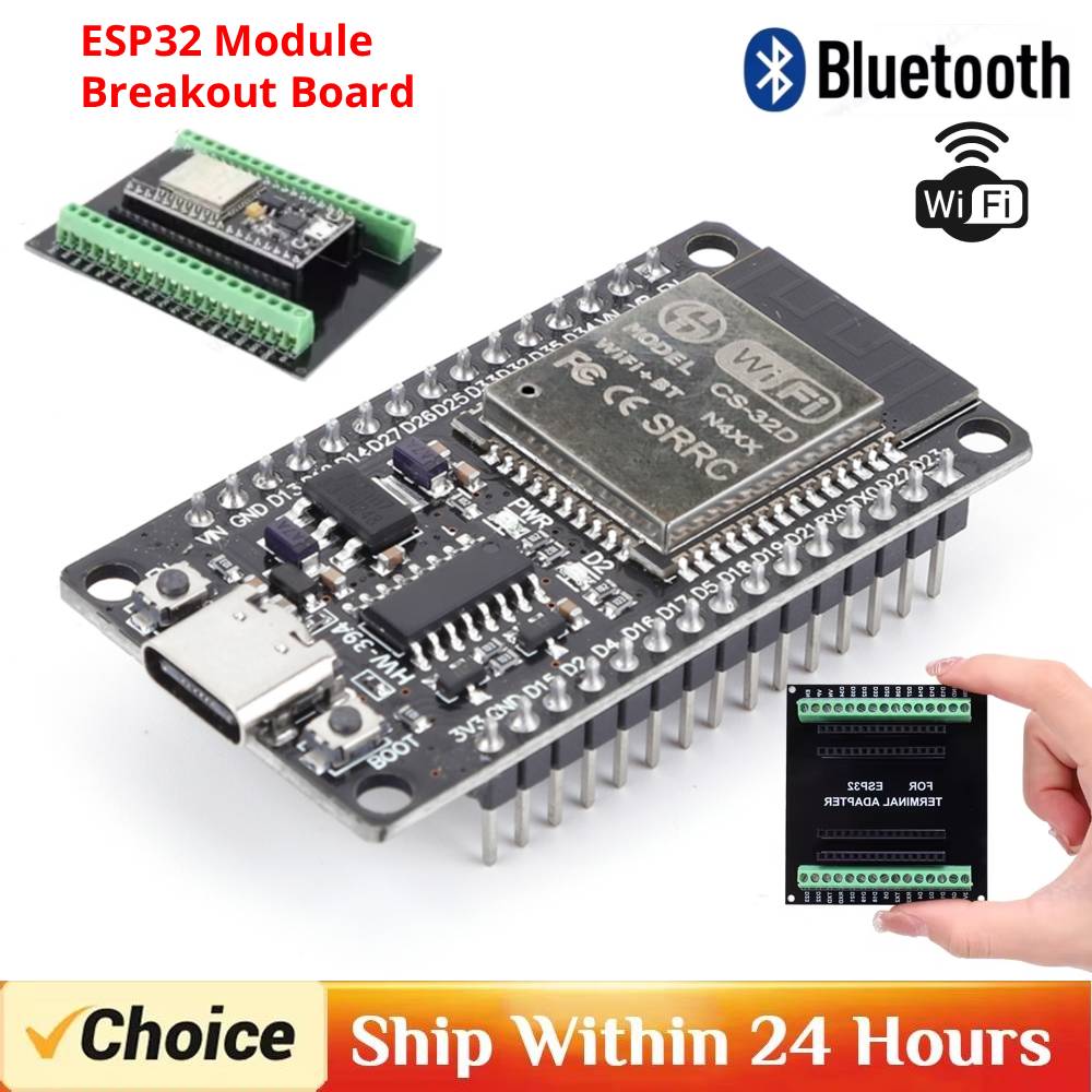 Nodemcuv2 - ESP-WROOM-32 ESP32-S Placa de Desenvolvimento Tipo