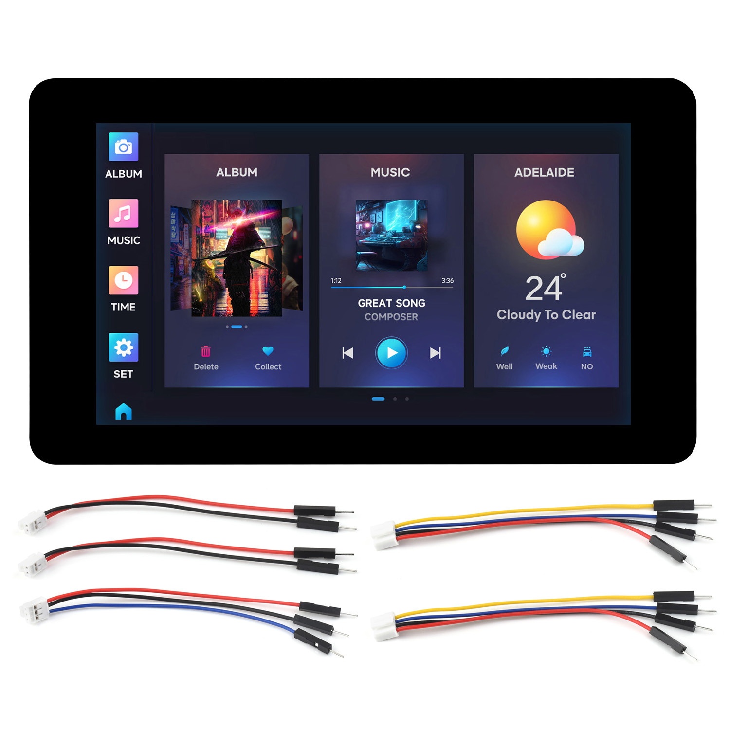 Lolin S3 - Placa de desenvolvimento de display capacitivo
