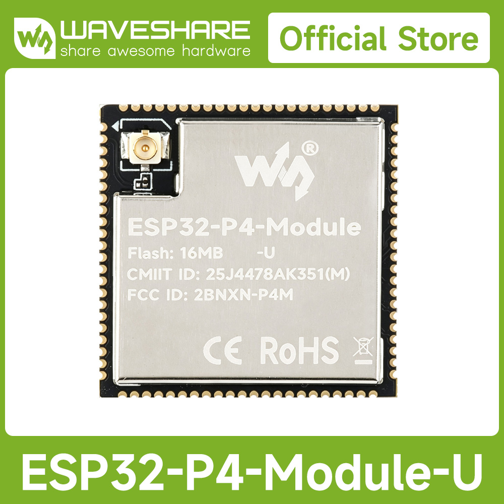 Waveshare Esp32 - Placa principal do módulo Waveshare ESP32-P4,
