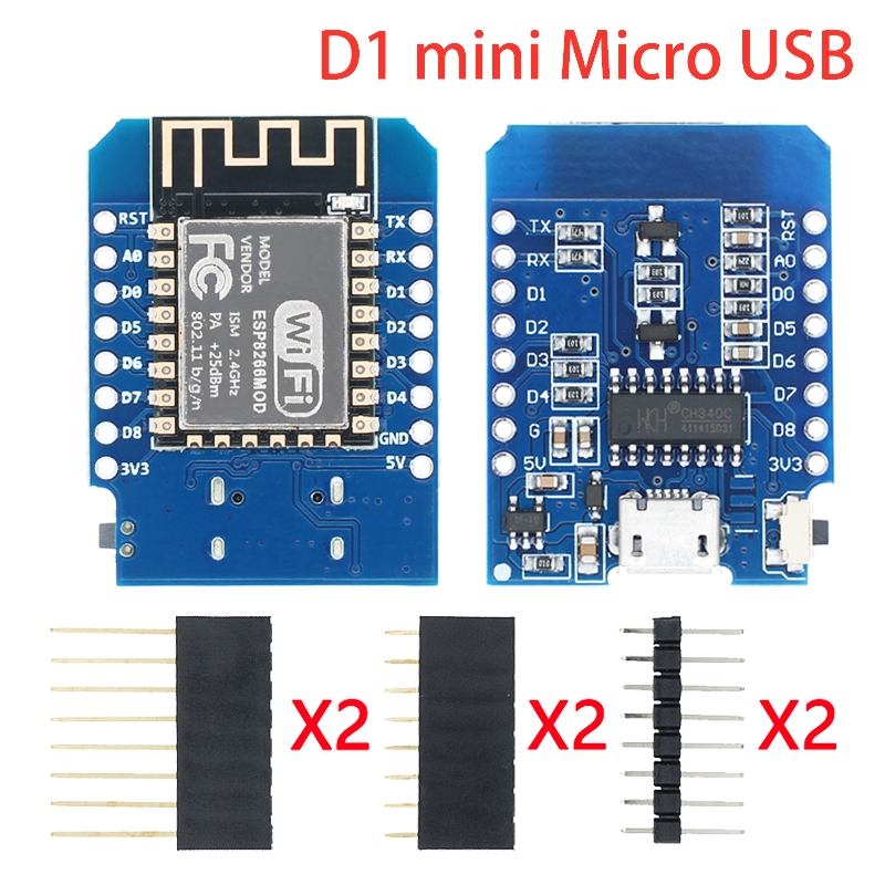 Micro usb/tipo-c usb wemos d1  - D1 Mini Pro avaliação e preço