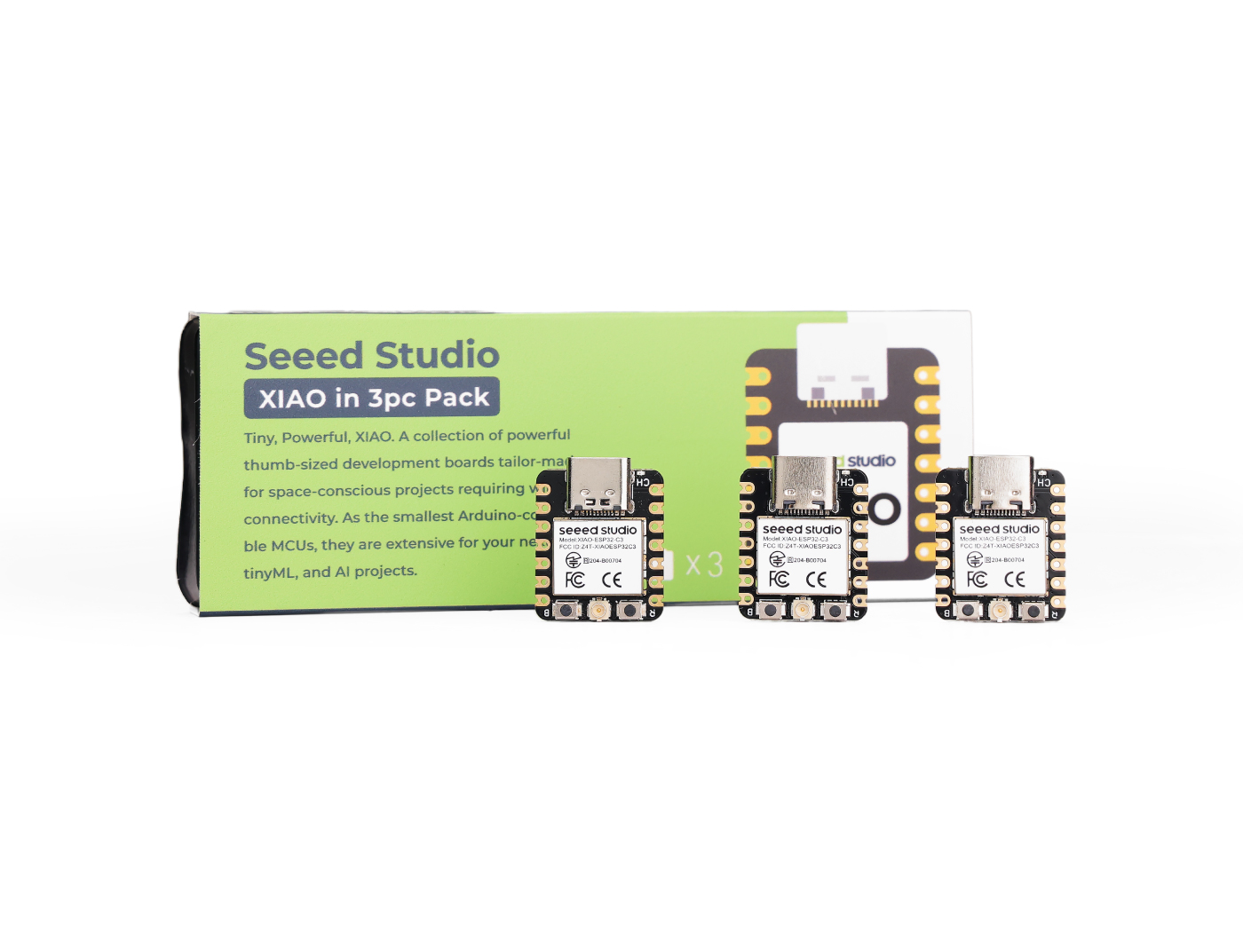 3 PCS Pacote XIAO ESP32C3 Mini - Doit Esp32 avaliação e preço