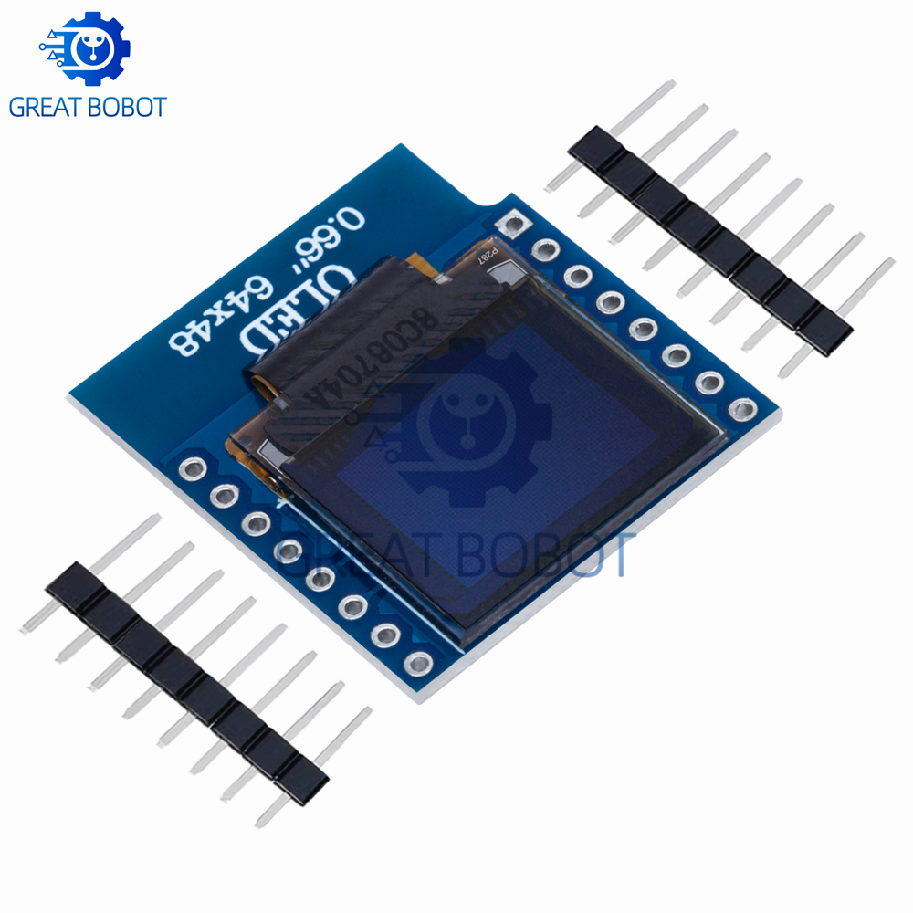 Módulo de ecrã OLED I2C de 0,6 - Wemos D1 Mini avaliação e preço