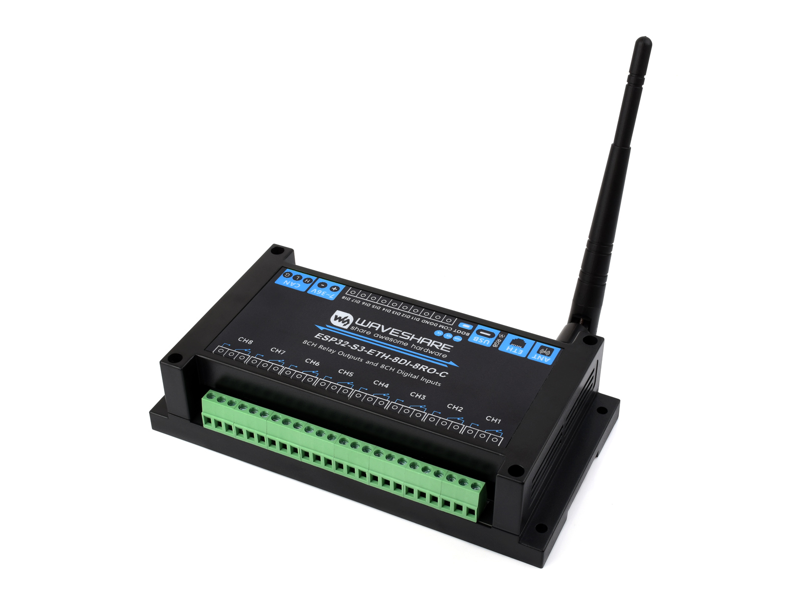 Módulo de relé WiFi ESP32-S3 i - Waveshare Esp32 avaliação e preço