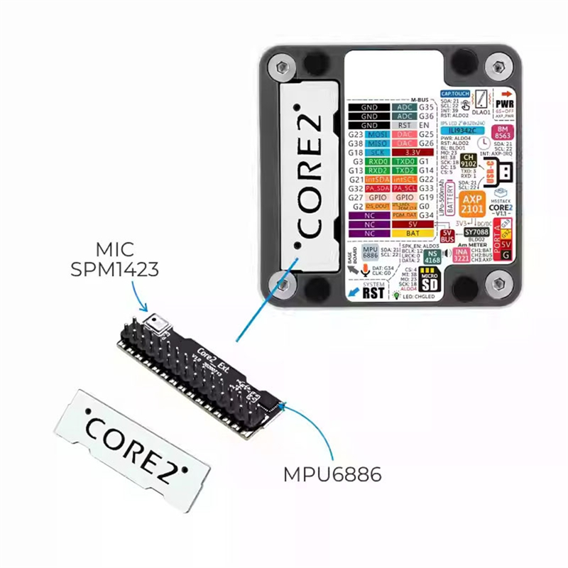 Abzw para m5stack core2 v1.1 e - M5Stack Core2 avaliação e preço