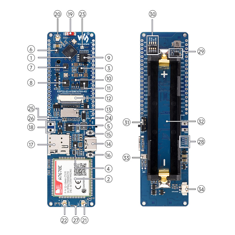 Placa de Desenvolvimento Waves - Lolin S3 avaliação e preço