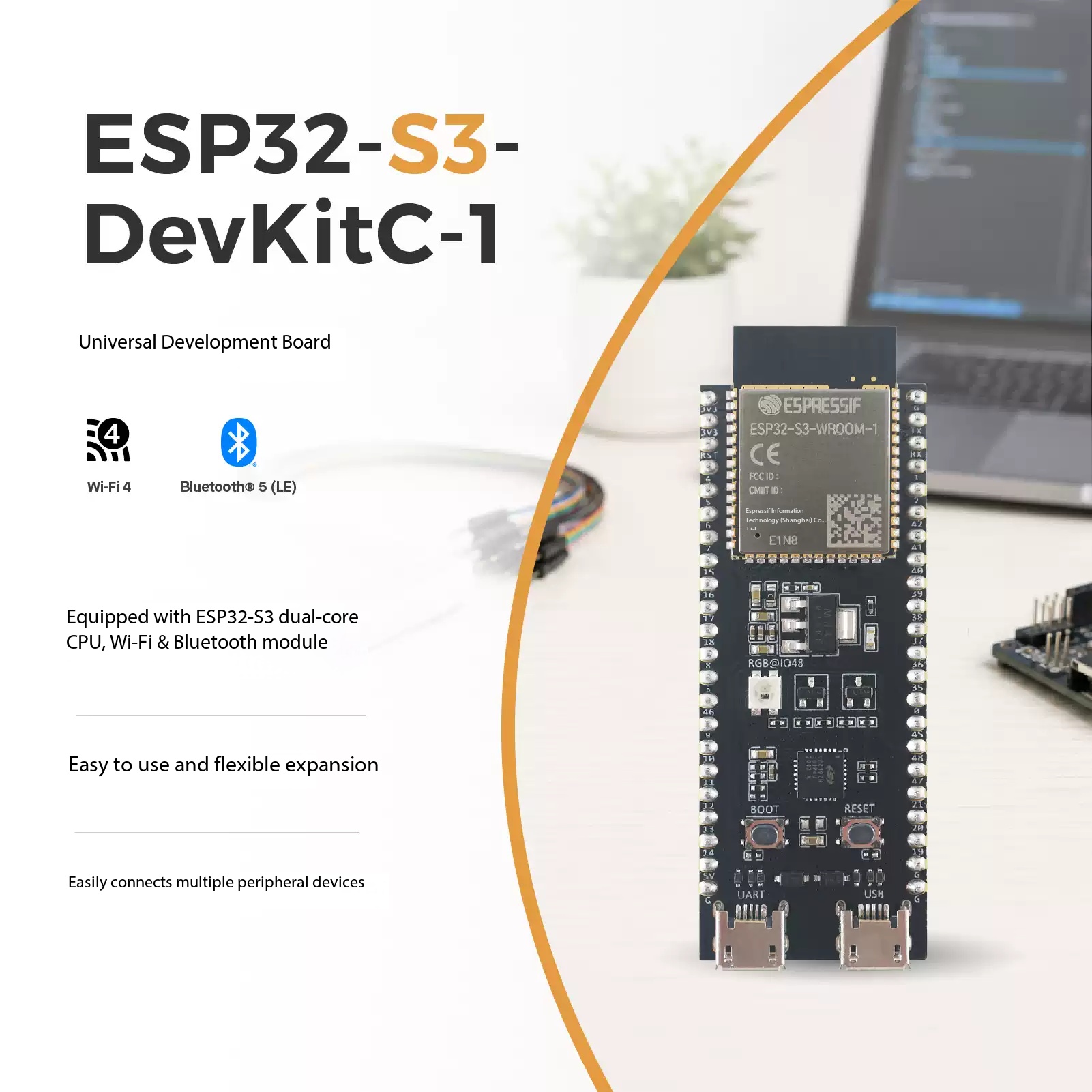 Placa de Desenvolvimento Espre - Esp32 S3 Devkitc 1 avaliação e preço