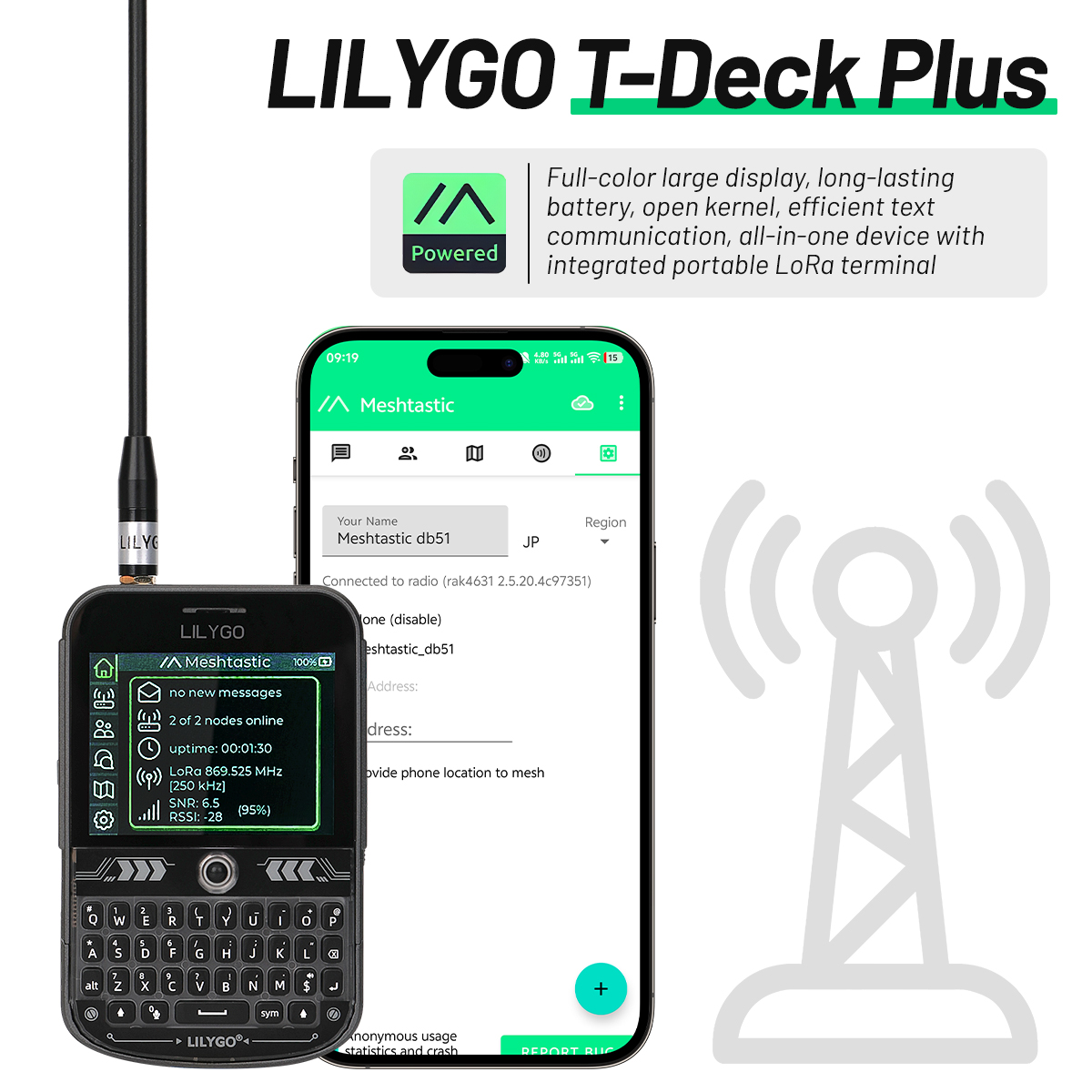 LILYGO T-Deck Plus Lora Mesh R - Ttgo T Watch avaliação e preço
