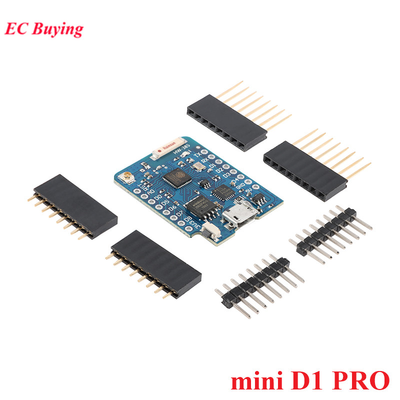 10 Peças/1 unidade WeMos LOLIN - D1 Mini Pro avaliação e preço