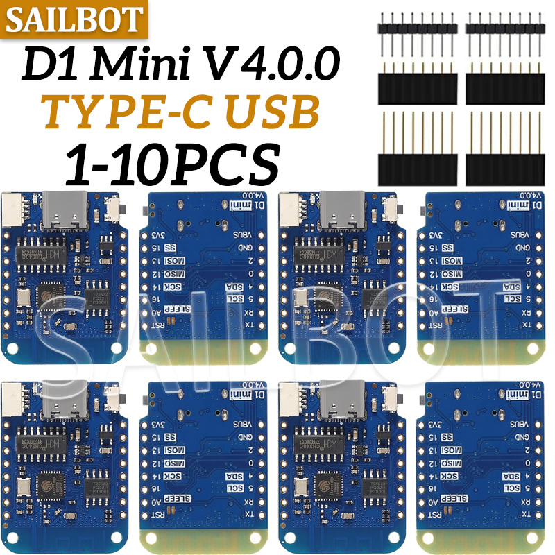 1-10 pces wemos d1 mini esp826 - Wemos D1 Mini avaliação e preço