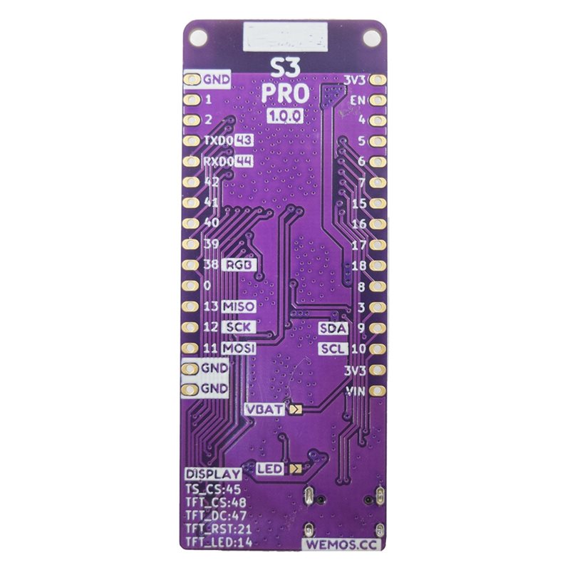 Placa A13E-S3 Pro V1.0.0-LOLIN - Lolin S3 avaliação e preço