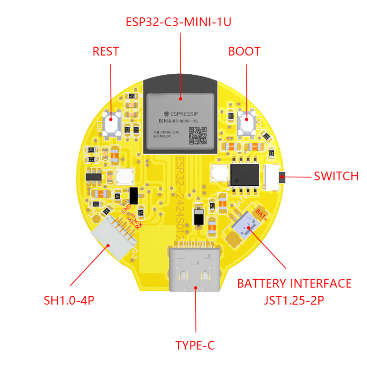 ESP32-C3 1.28 Polegada display - Ttgo T Watch avaliação e preço