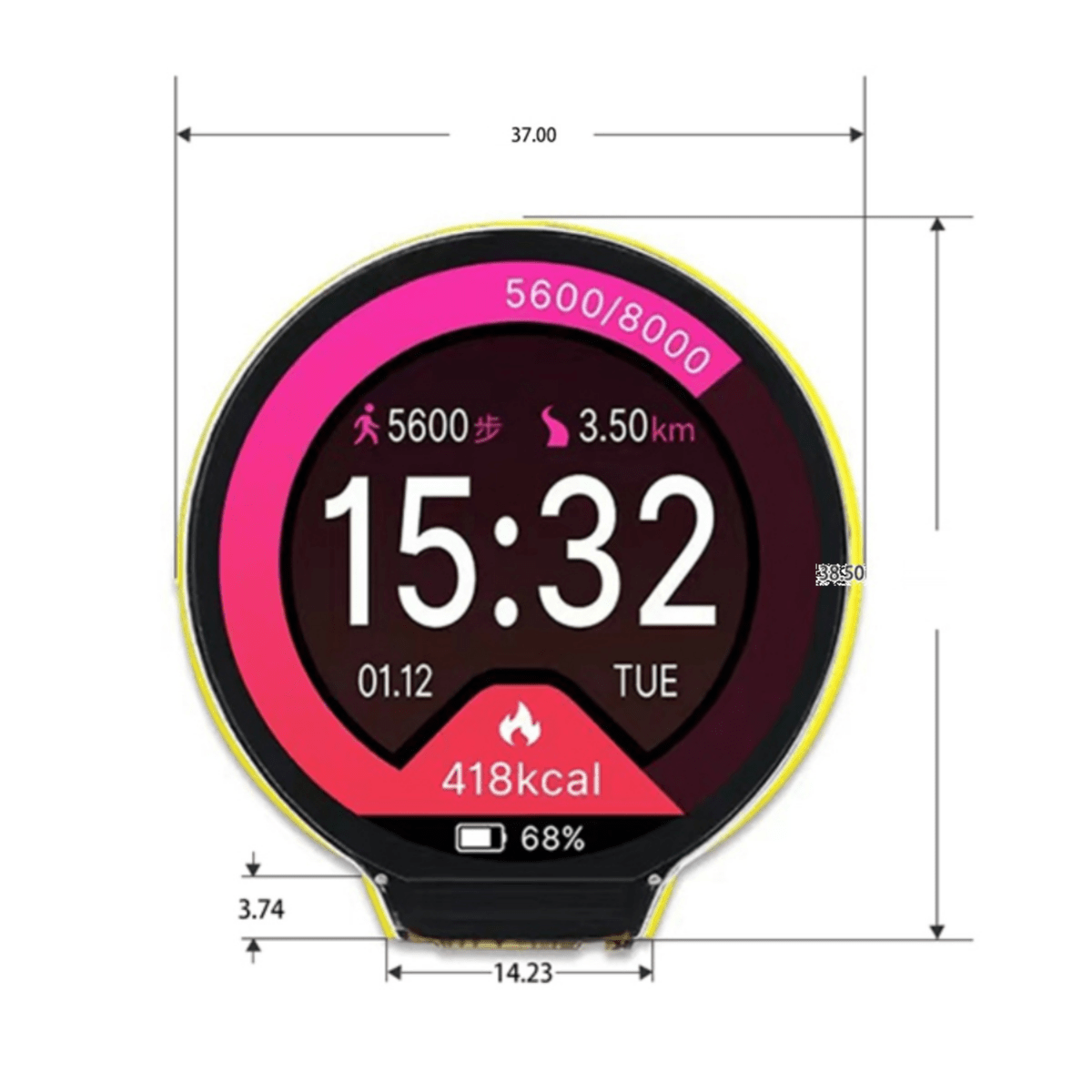 ESP32-C3 1.28 Polegada display - Ttgo T Watch avaliação e preço