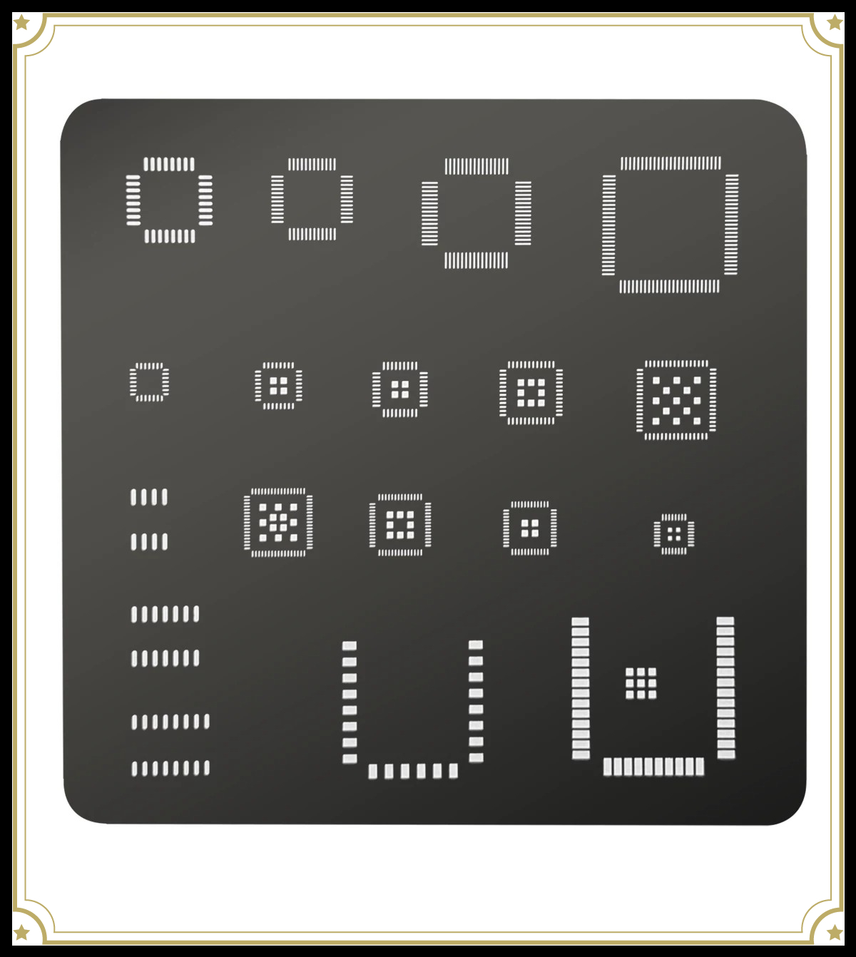 Stencil Universal IC QFP QFN S - Doit Esp32 avaliação e preço
