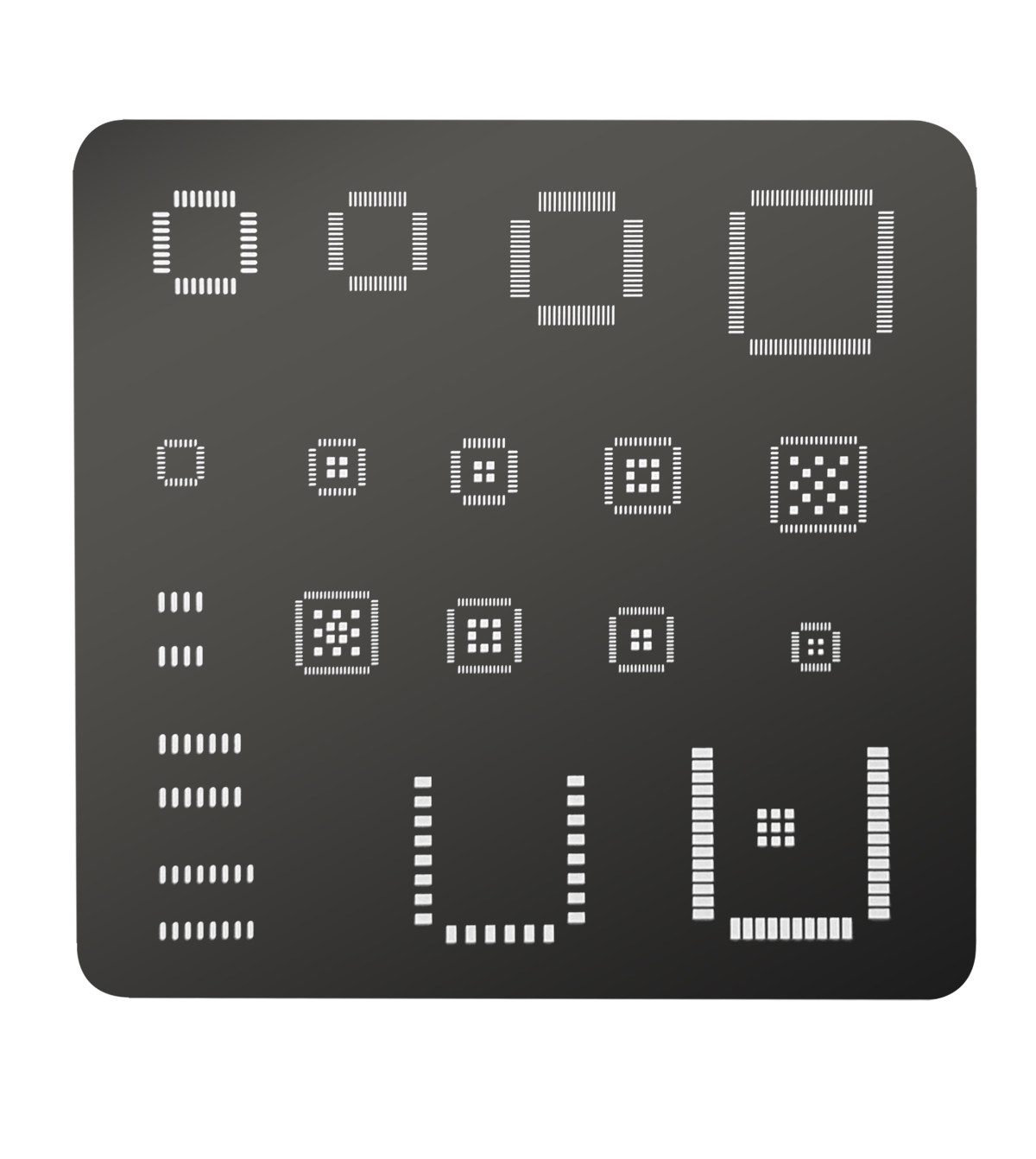 Stencil Universal IC QFP QFN S - Doit Esp32 avaliação e preço