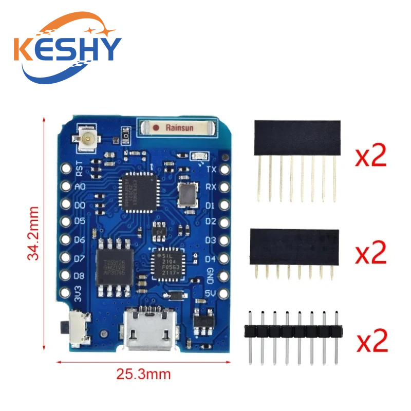 Wemos d1 mini pro 16m bytes co - D1 Mini Pro avaliação e preço
