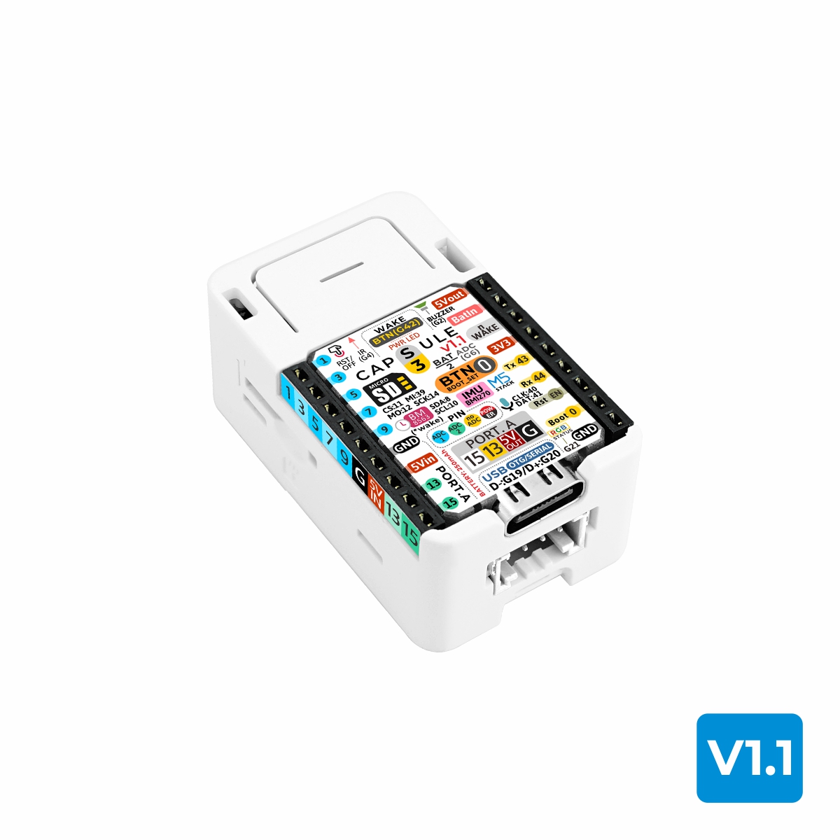 Kit Oficial M5Stack Capsule v1 - M5Stack avaliação e preço