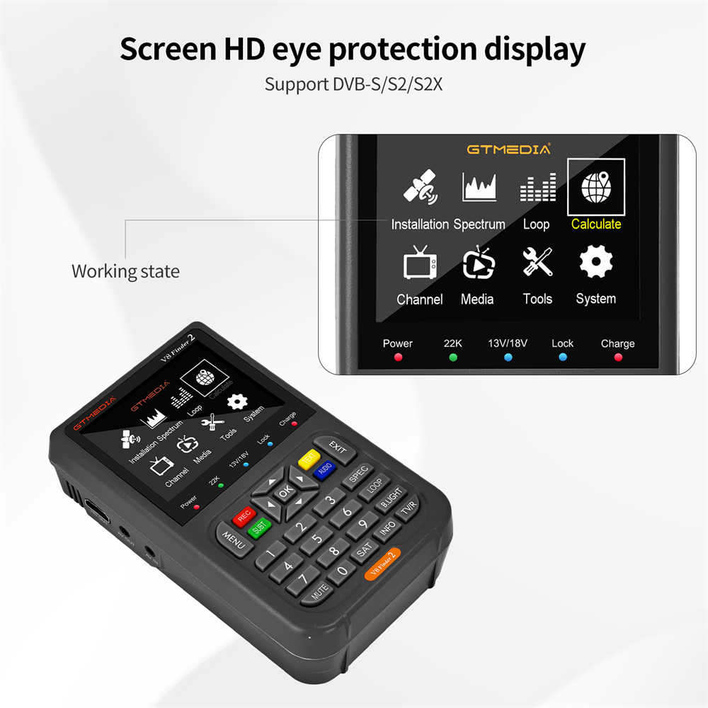 Gtmedia v8 finder 2 dvb-s/s2/s - Devkitc avaliação e preço