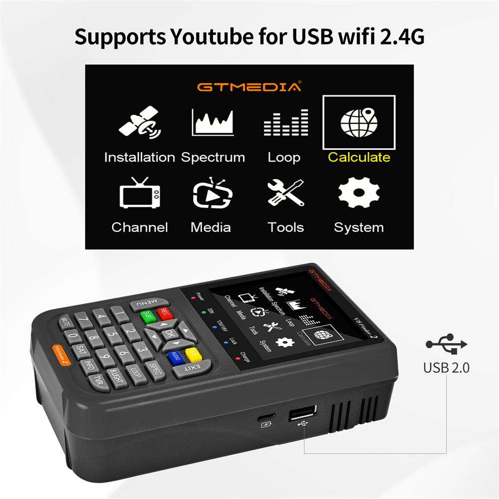 Gtmedia v8 finder 2 dvb-s/s2/s - Devkitc avaliação e preço