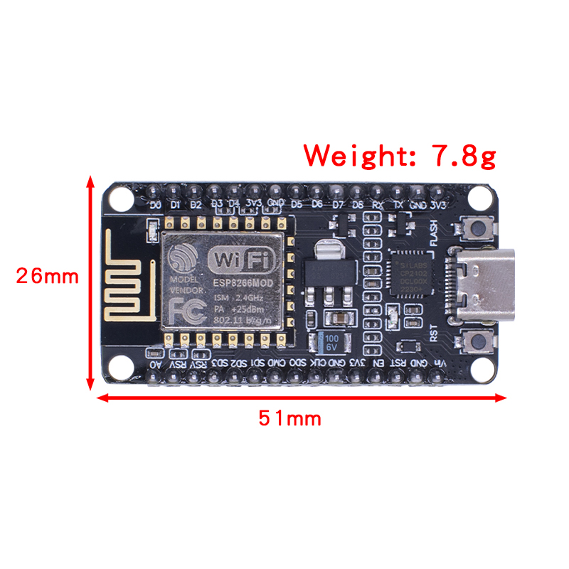 Placa de desenvolvimento sem f - Nodemcuv2 avaliação e preço