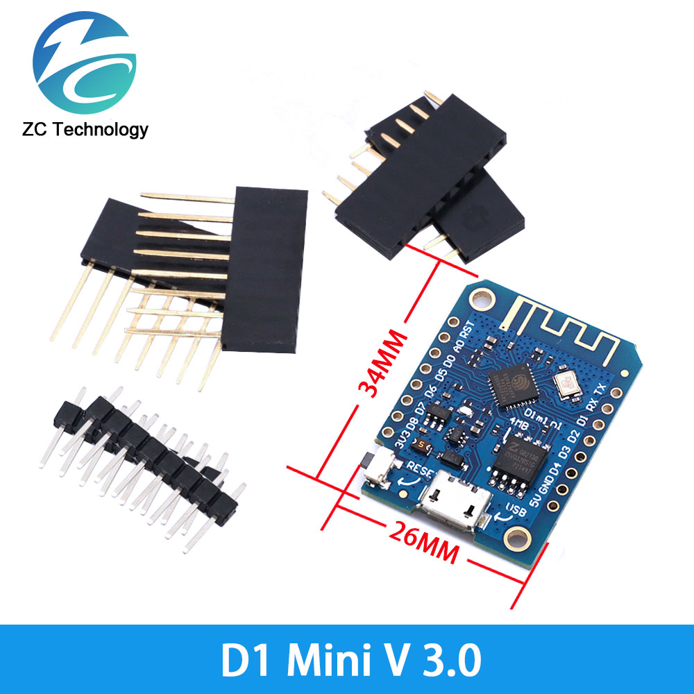 D1 mini esp8266 ESP-12F ch340g - Wemos D1 Mini avaliação e preço