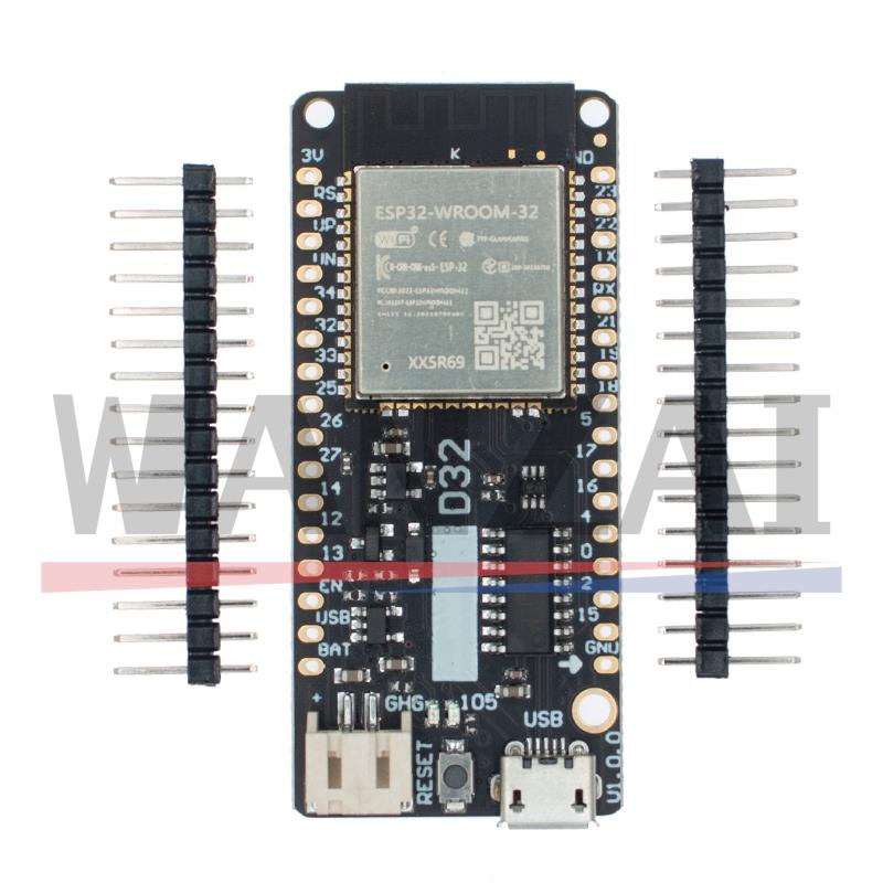 LOLIN D32 V1.0.0 - placa wi-fi - Lolin D32 avaliação e preço