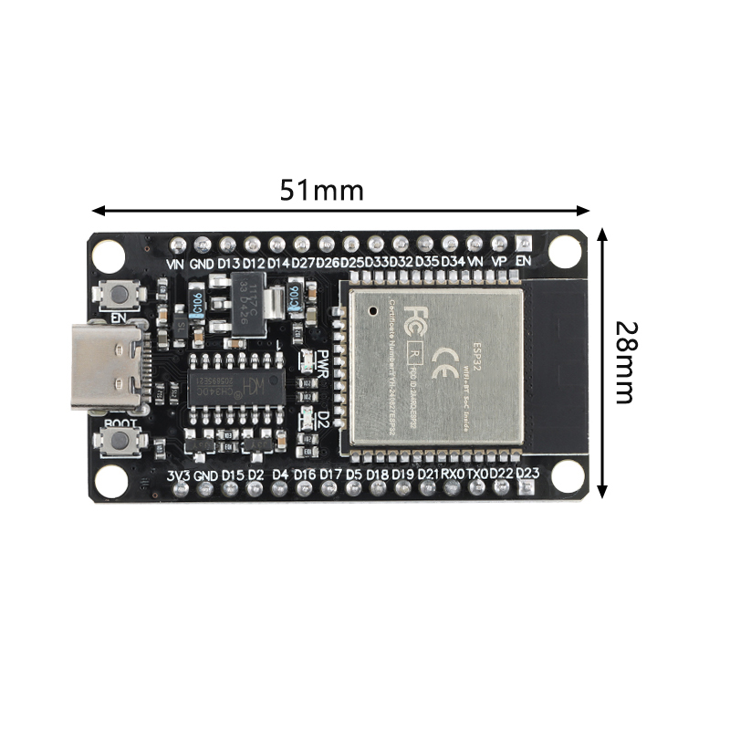 Placa de desenvolvimento esp32 - Devkitc avaliação e preço
