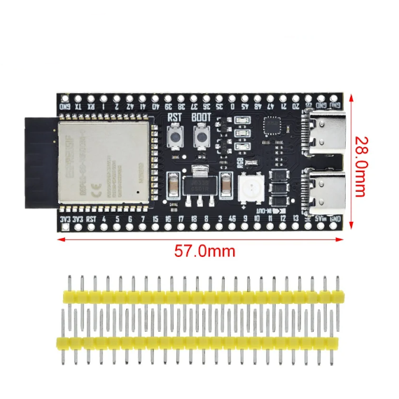 Dual Type-C Development Board  - Esp32 S3 Devkitc 1 avaliação e preço