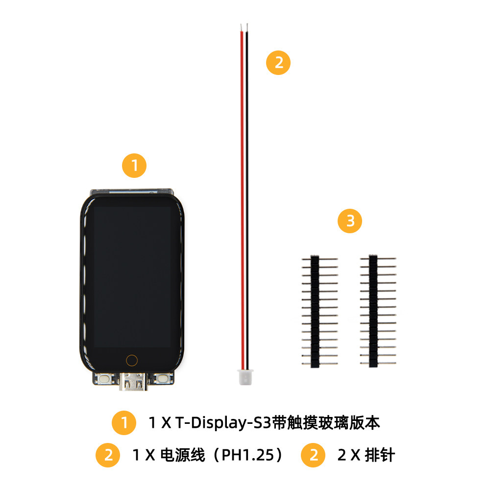 LILYGO T-Display-S3, placa de  - Lolin S3 avaliação e preço