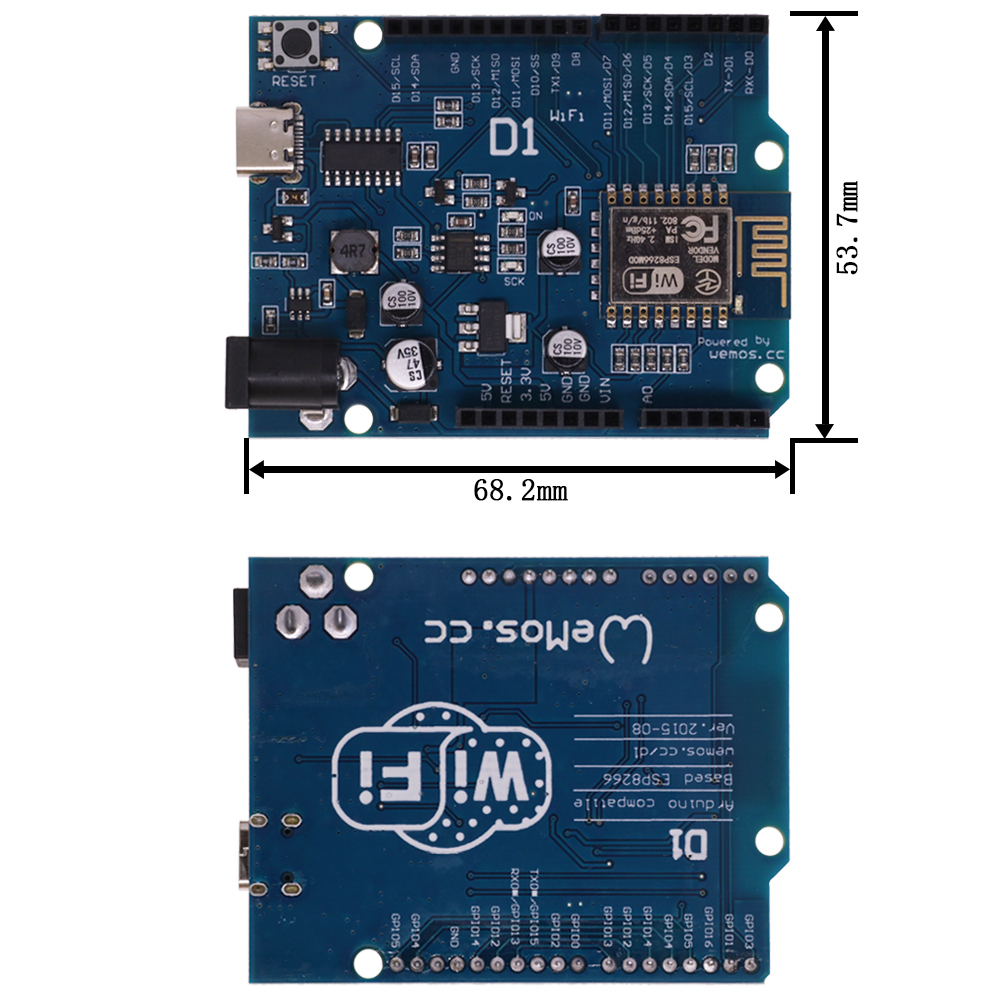 WiFi Development Board Based S - Wemos D1 avaliação e preço