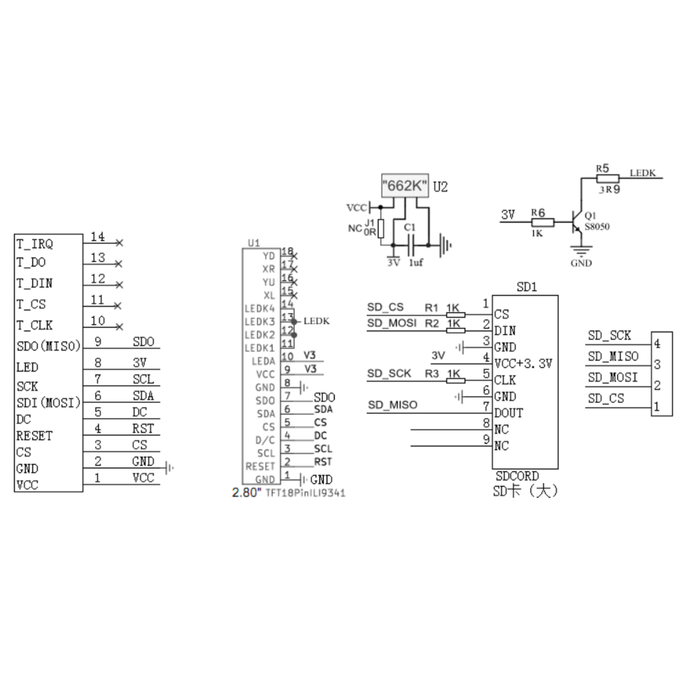 Módulo de Display LCD TFT de 2 - Esp32 S3 Devkitc 1 avaliação e preço