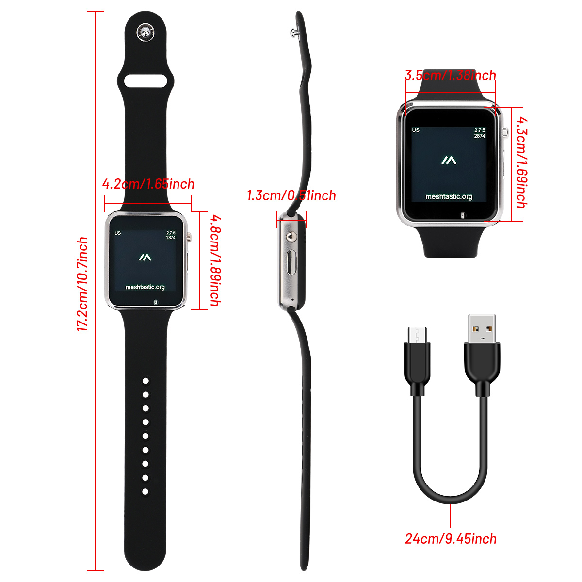 LILYGO T Watch S3 Lora Meshtas - Ttgo T Watch avaliação e preço
