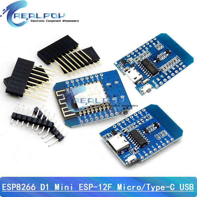 D1 mini TYPE-C/micro esp8266 E - Nodemcuv2 avaliação e preço