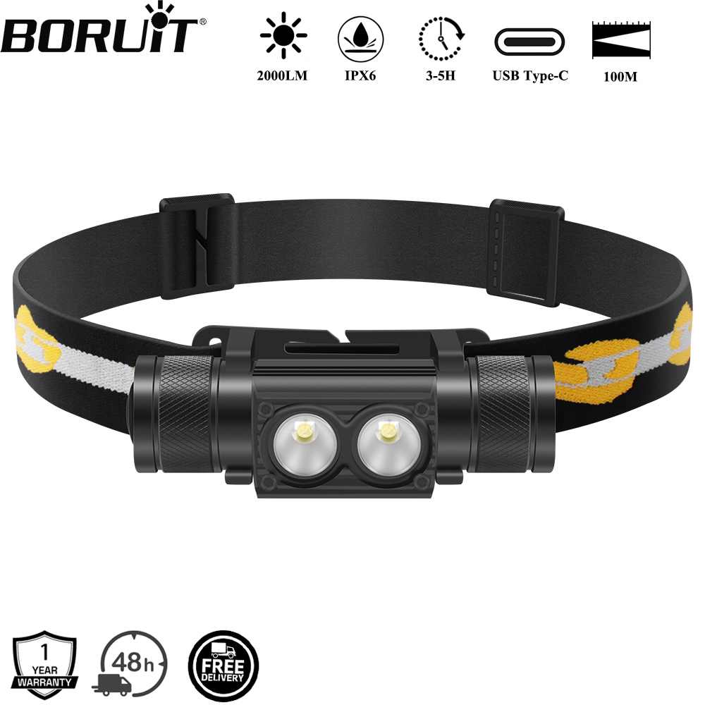 Boruit d25 duplo led farol 200 - Lolin D32 avaliação e preço