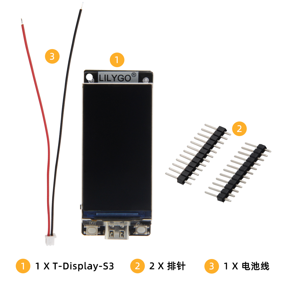 LILYGO T-Display-S3 Placa de d - Lolin S3 avaliação e preço