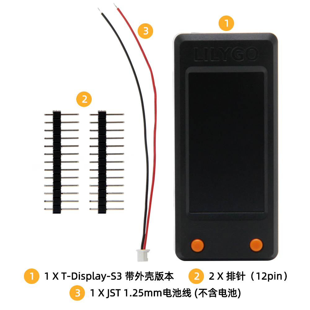 LILYGO T-Display-S3 Placa de d - Lolin S3 avaliação e preço