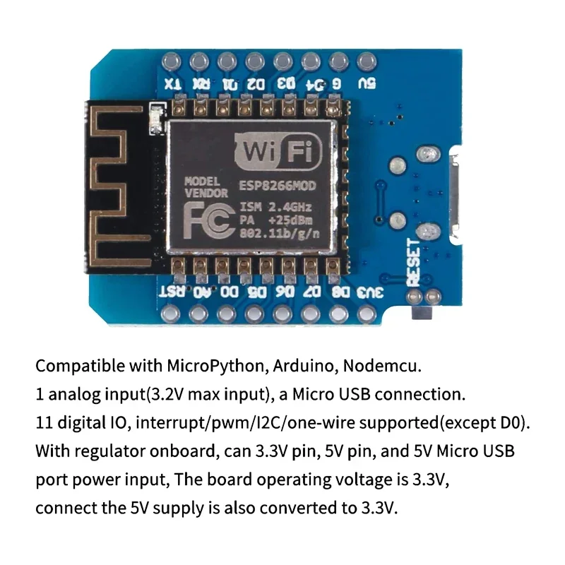 10 unidades WeMos D1 Mini Pro  - D1 Mini Pro avaliação e preço