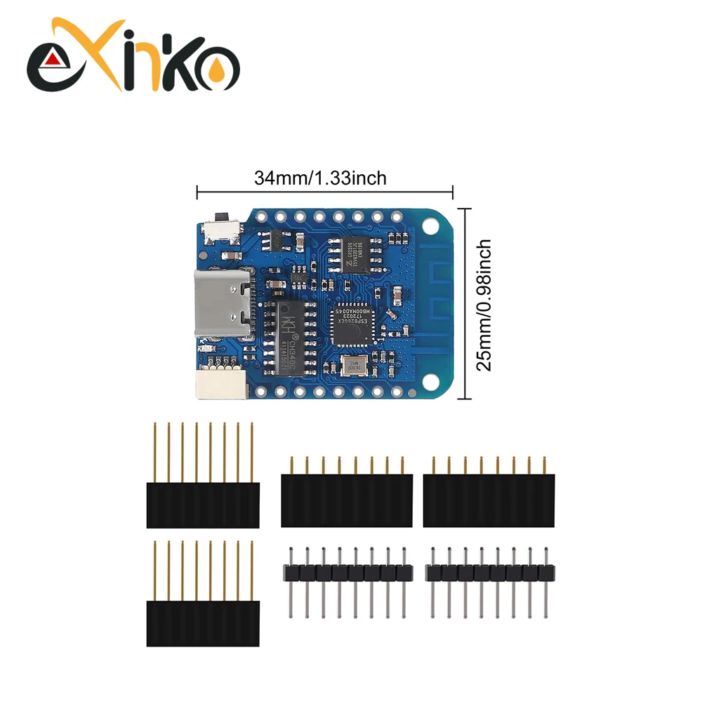 1/5/10 pçs wemos d1 mini esp82 - Wemos D1 Mini avaliação e preço