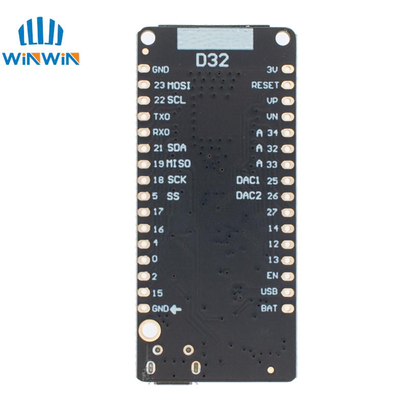 LOLIN D32 V1.0.0 - placa wi-fi - Lolin D32 avaliação e preço